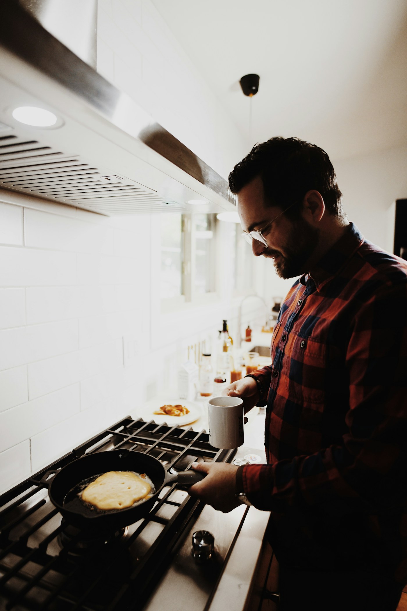 Kitchen lifestyle editorial photograph