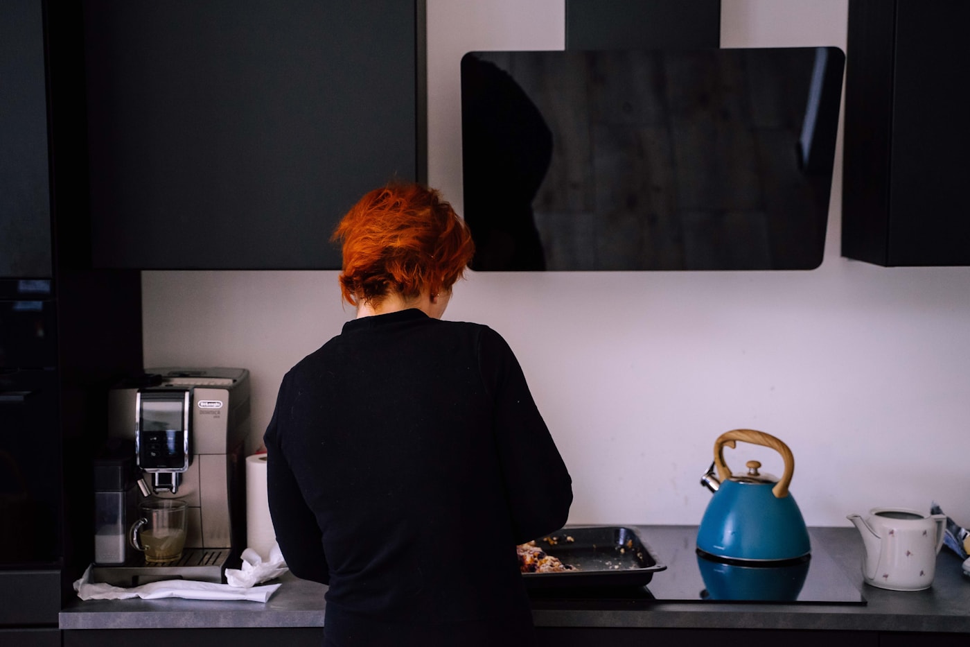 Kitchen lifestyle editorial photograph